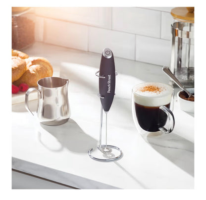 Powerful Handheld Milk Frother – Battery Operated Mini Drink Mixer